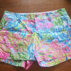 Lilly Pulitzer Callahan shorts size 12